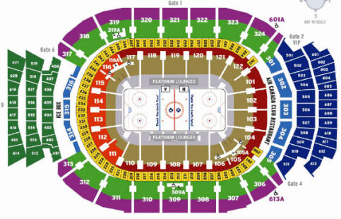 Toronto Maple Leafs Seating Chart